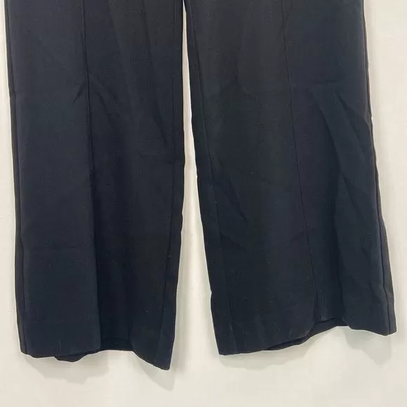 NanetteLeporeNWT Black Zip Trousers Slacks