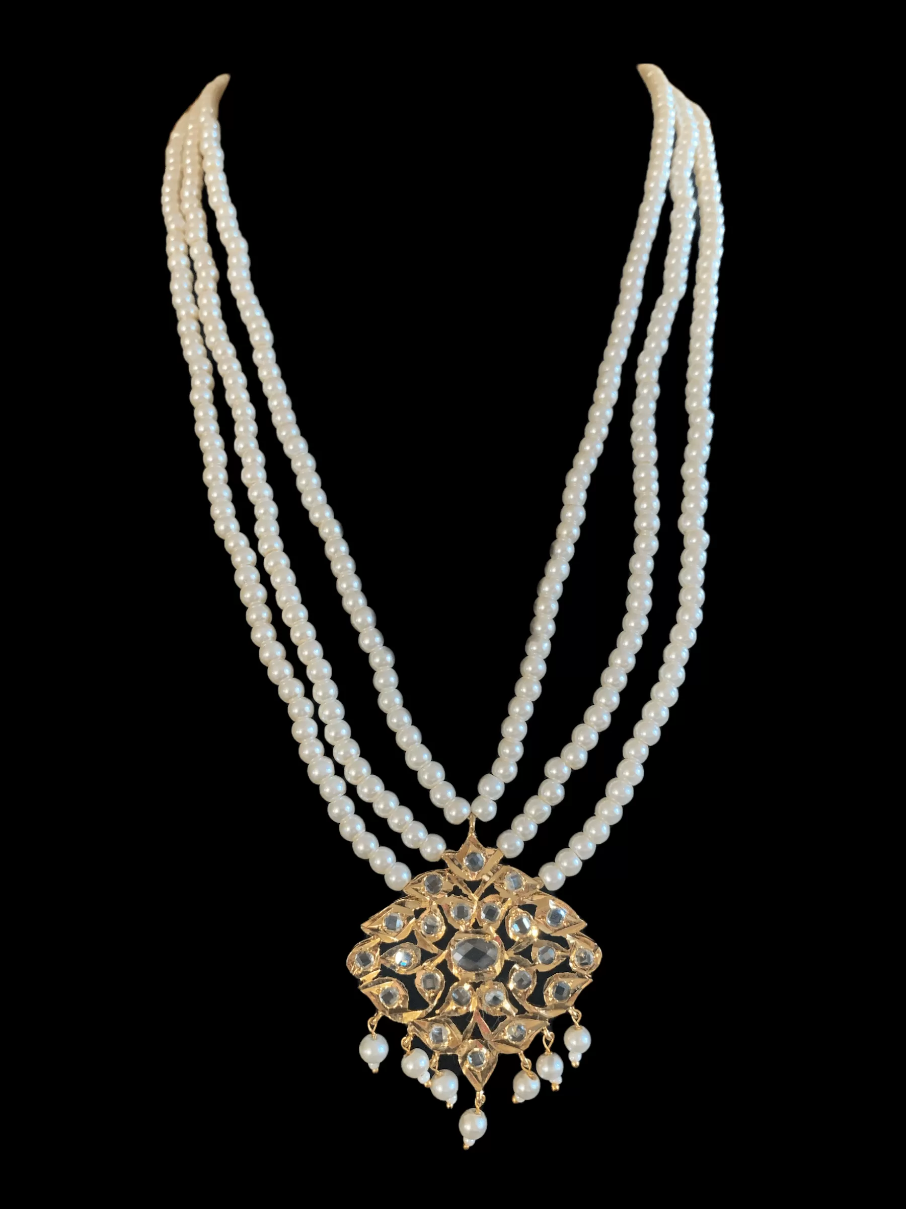 NS200 Meeraj necklace set ( READY TO SHIP  )