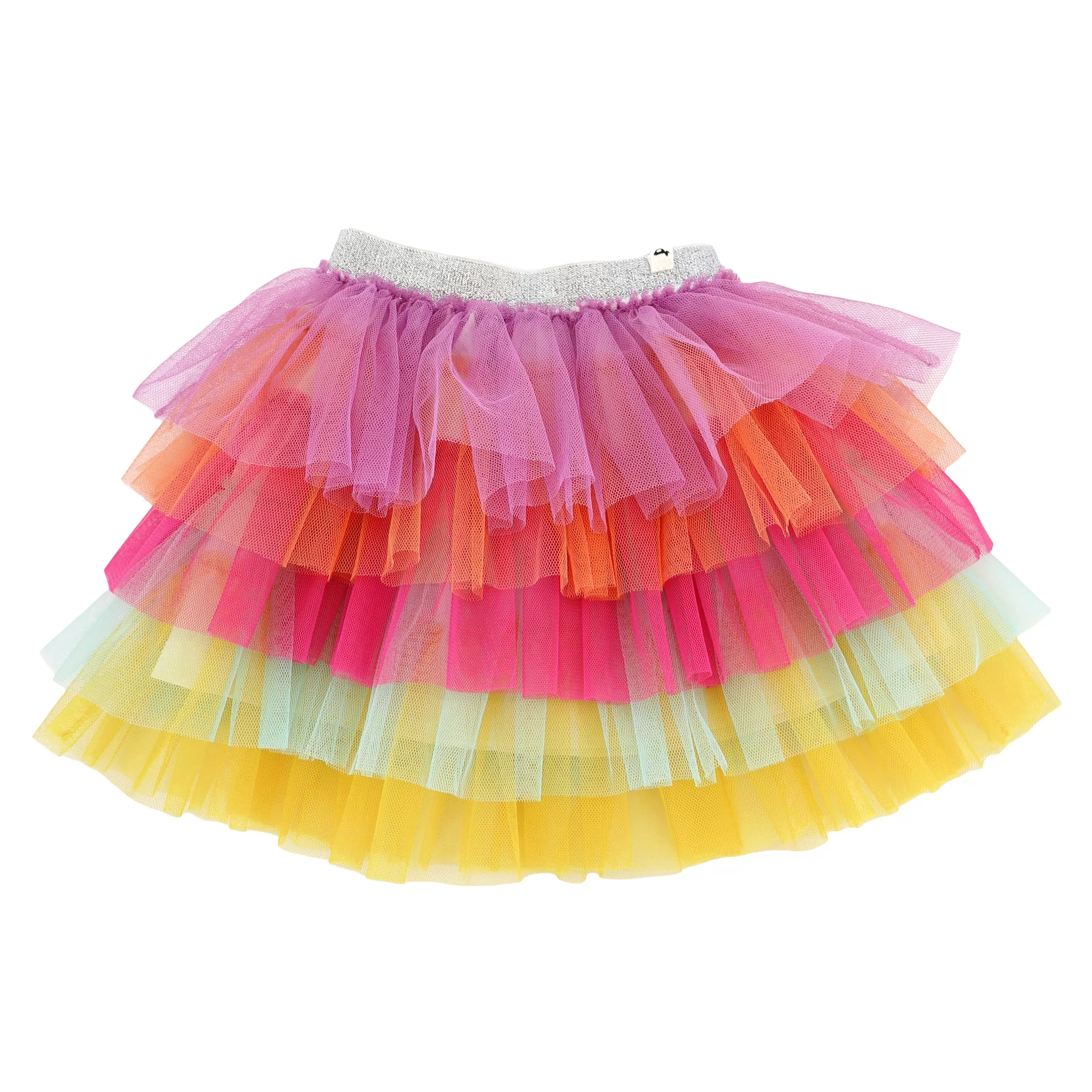 oh baby! Ombre Layered Skirt - Brightest Rainbow