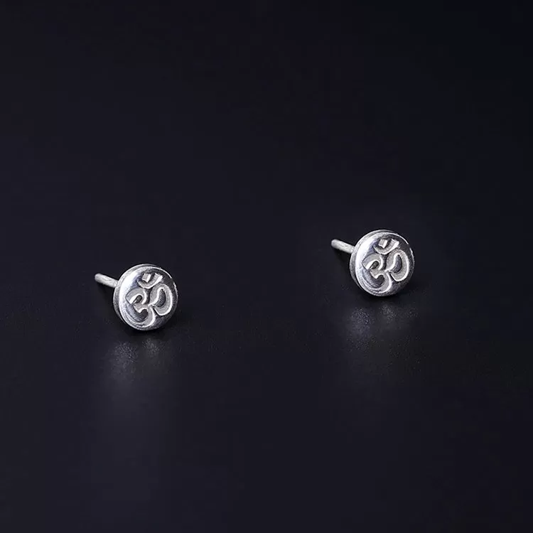 Om Earrings