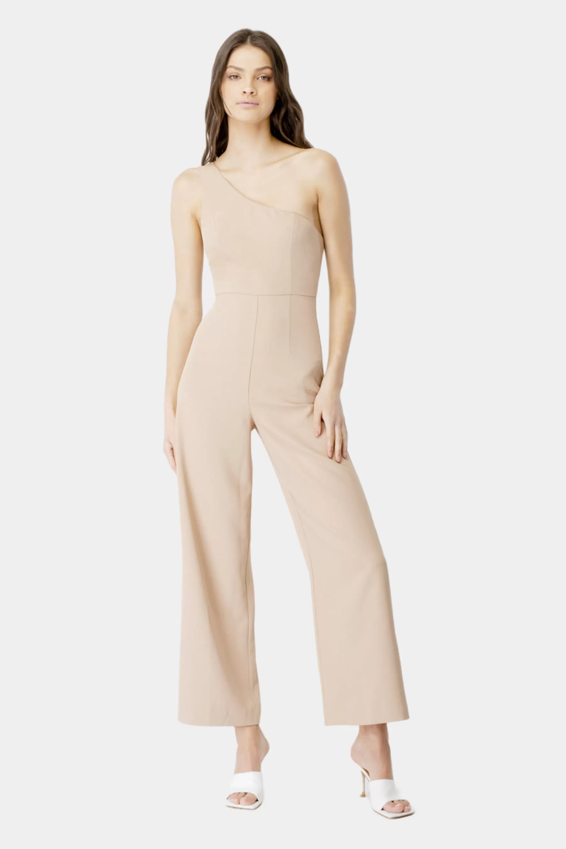 One Shoulder Pantsuit