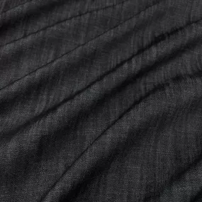 Organic Cotton Raw Denim in Graphite