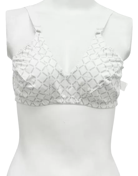 Pack Of 3 Printed Cotton Woven Bras