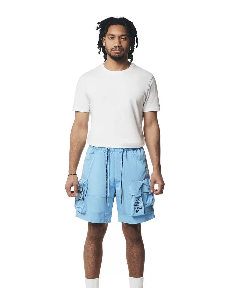 Pigmented Utility Nylon Cargo Shorts