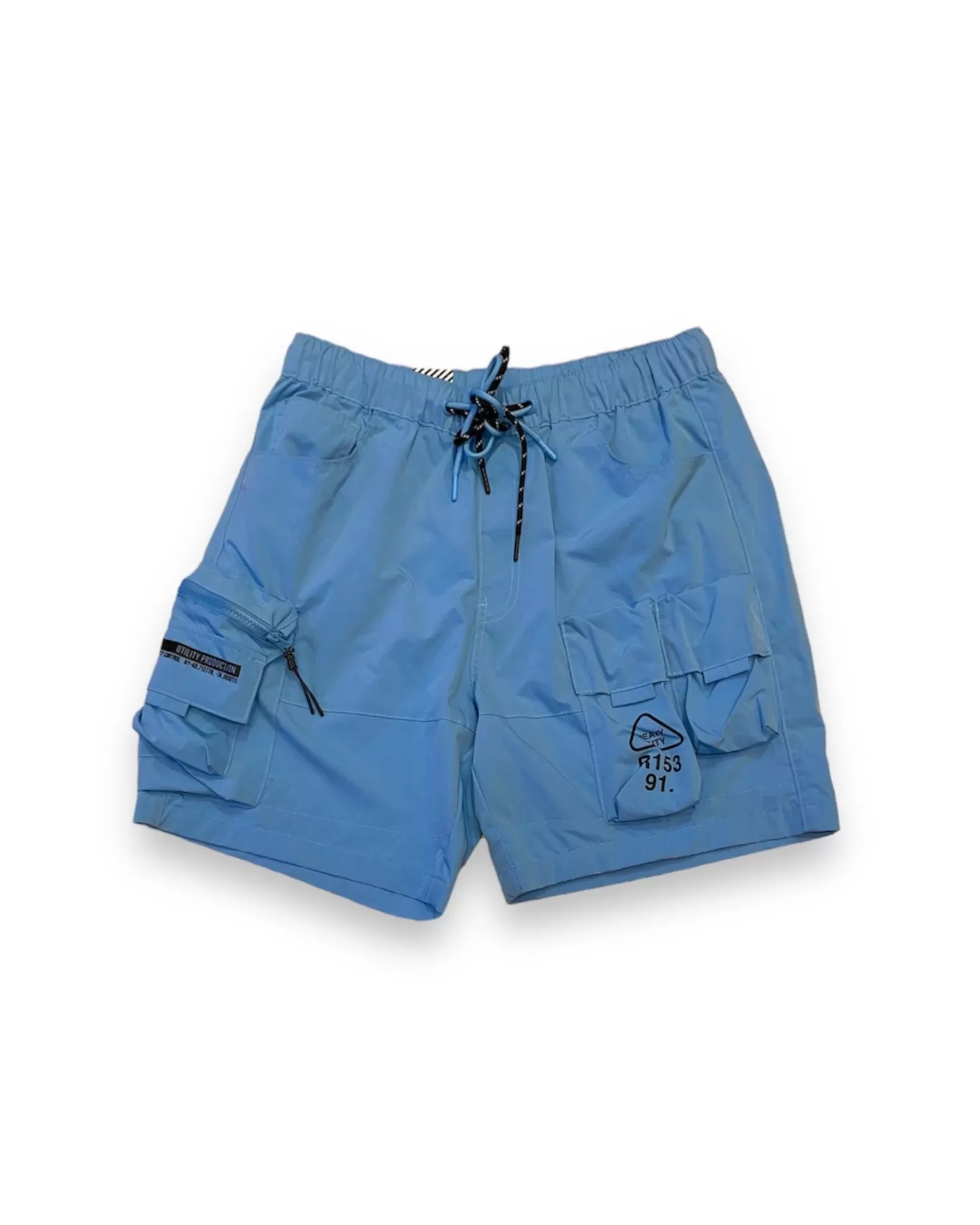 Pigmented Utility Nylon Cargo Shorts