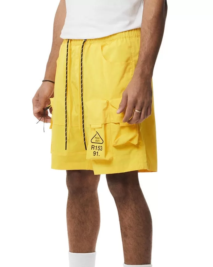 Pigmented Utility Nylon Cargo Shorts