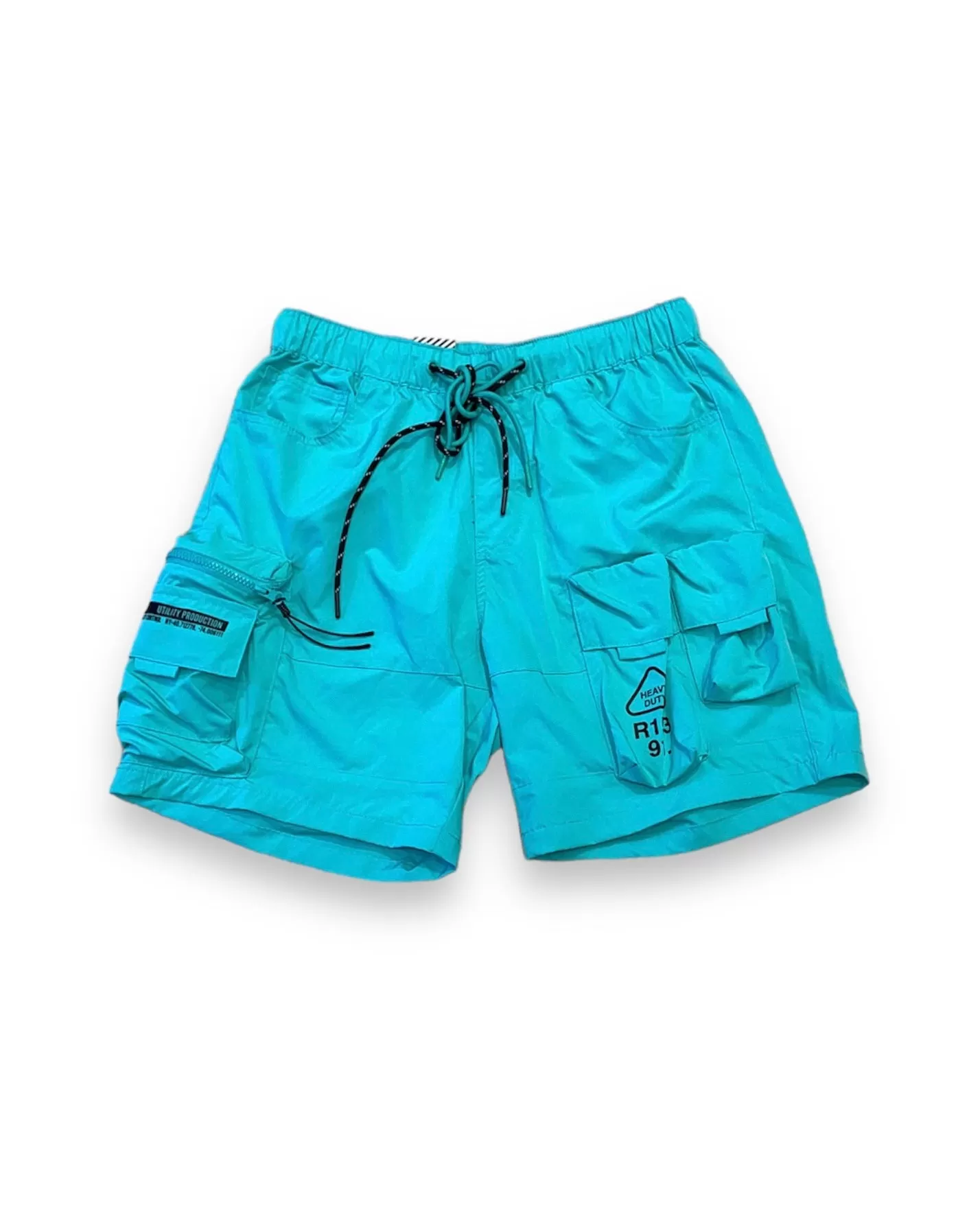 Pigmented Utility Nylon Cargo Shorts