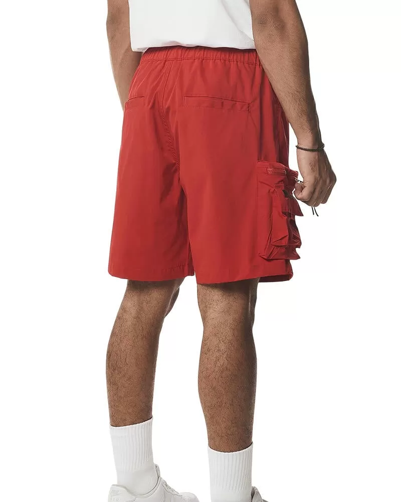 Pigmented Utility Nylon Cargo Shorts