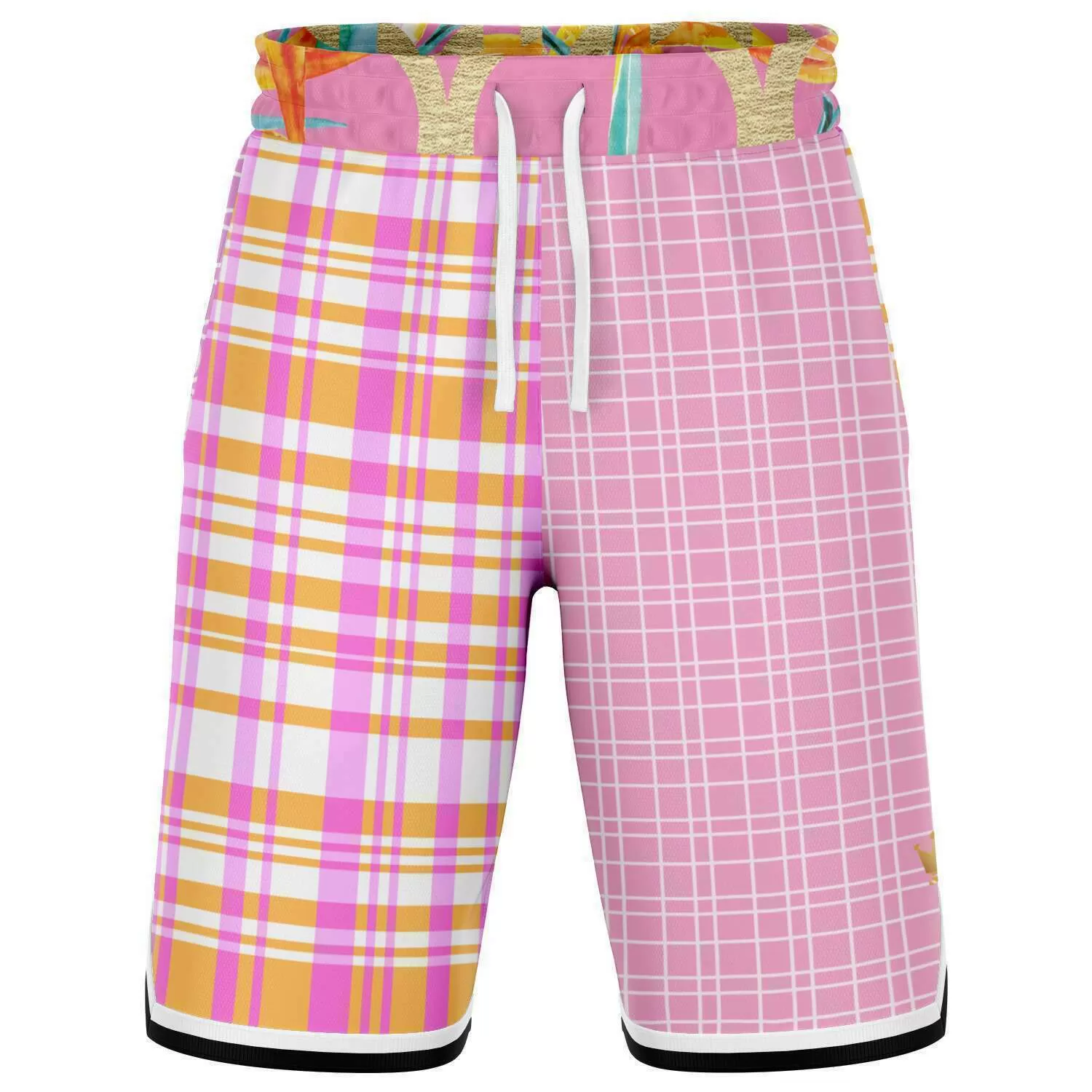 Pink Passion Unisex Basketball Shorts