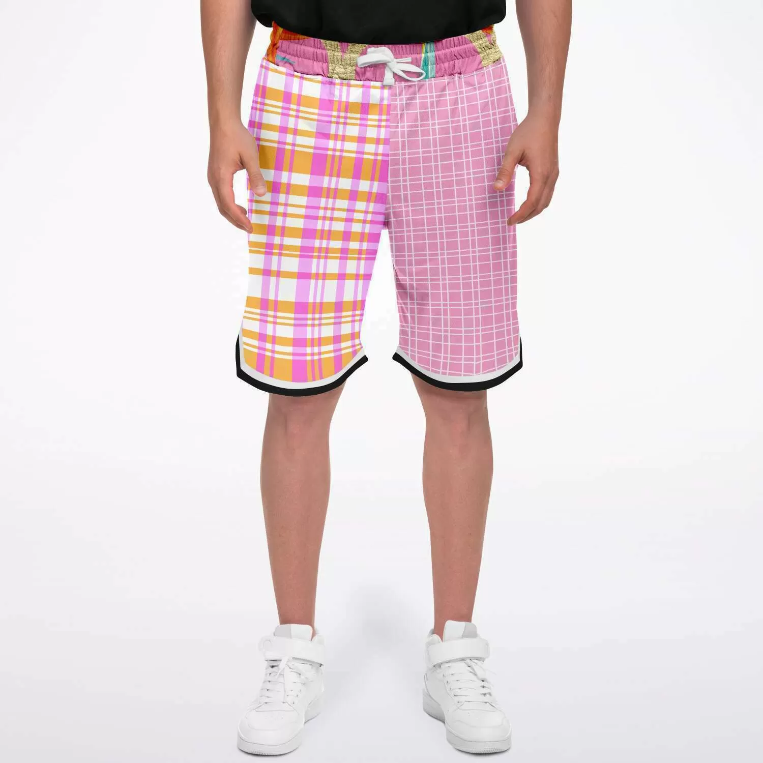 Pink Passion Unisex Basketball Shorts