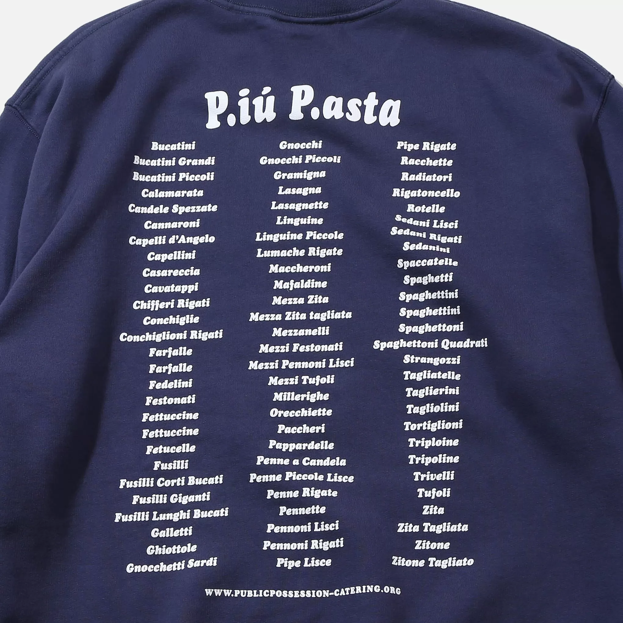 P.iu P.asta Sweatshirt - Navy Blue