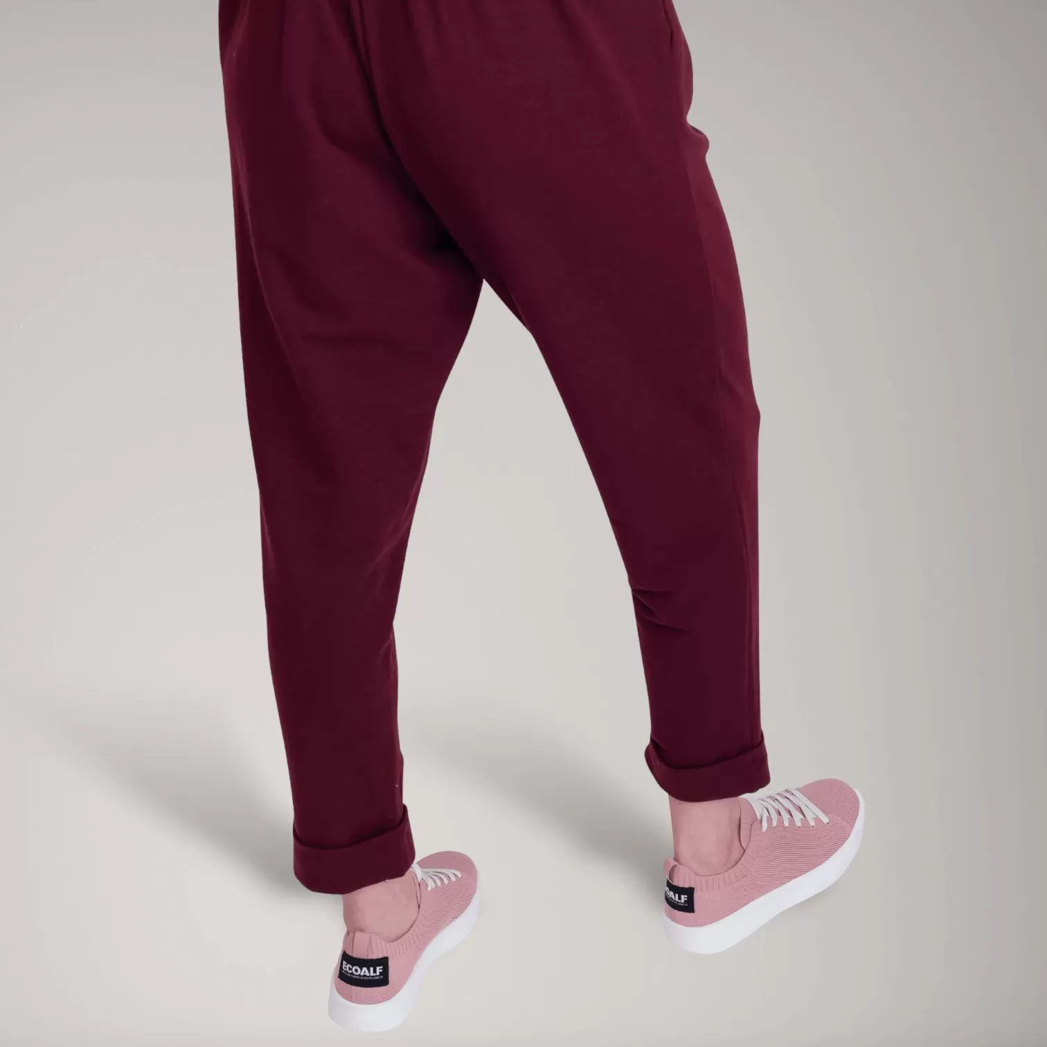 Pleated Fine French Terry Tapered Track Pants | Tourmaline