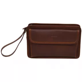 Pochette en cuir gras Homme Katana 36111