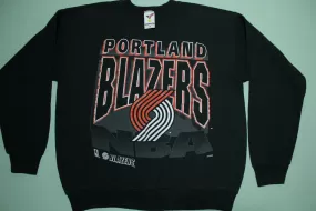 Portland Trail Blazers Vintage 90's Artex Sportswear Crewneck Sweatshirt