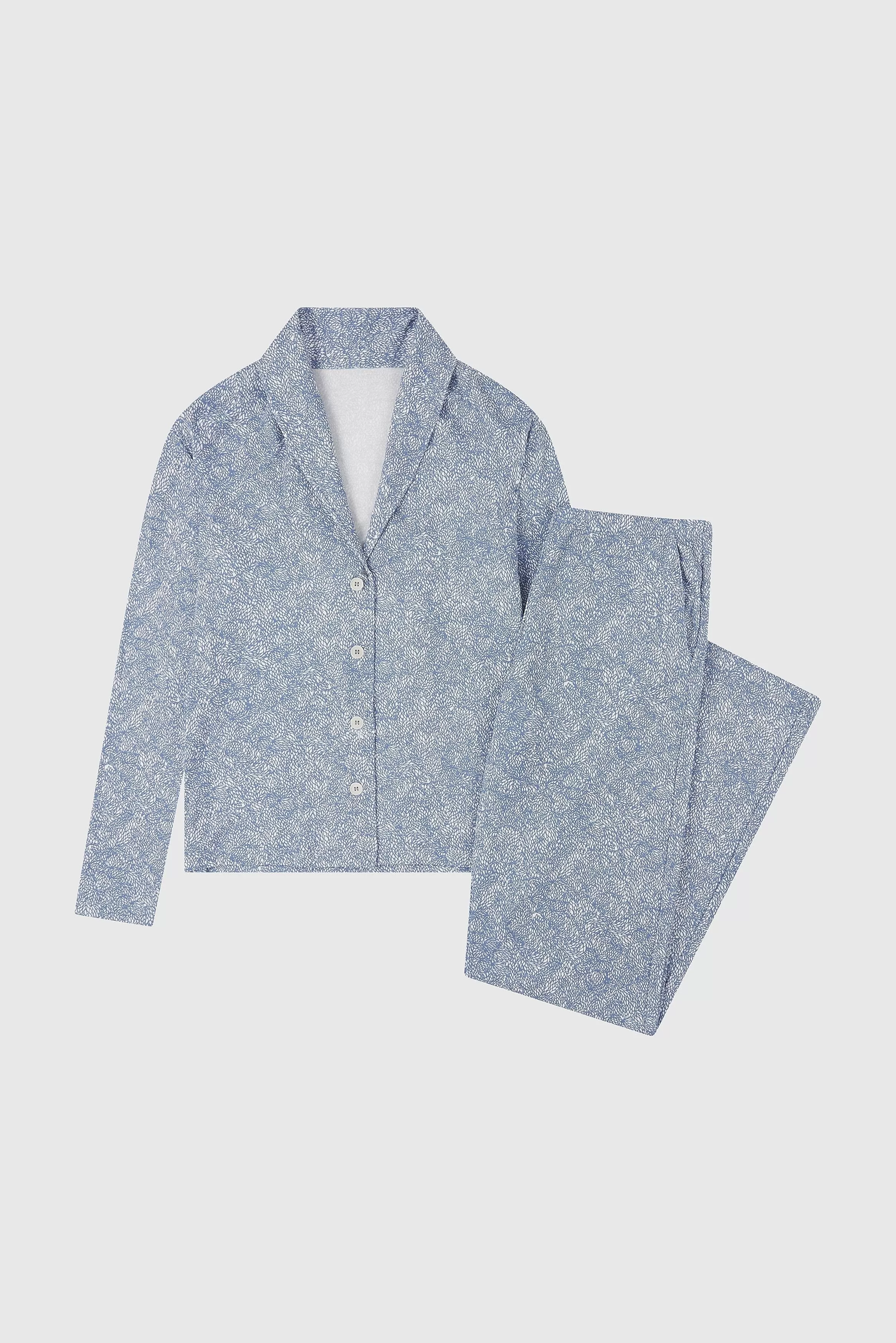 Print TENCEL Lyocell Pyjama Set | Blue