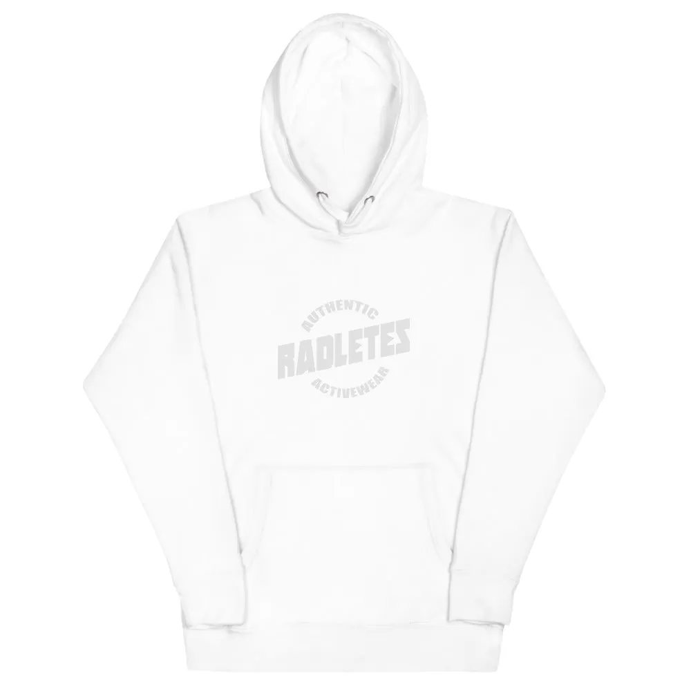 PRINTED RADLETES HOODIE - BLACK/ WHITE