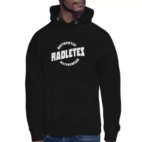 PRINTED RADLETES HOODIE - BLACK/ WHITE