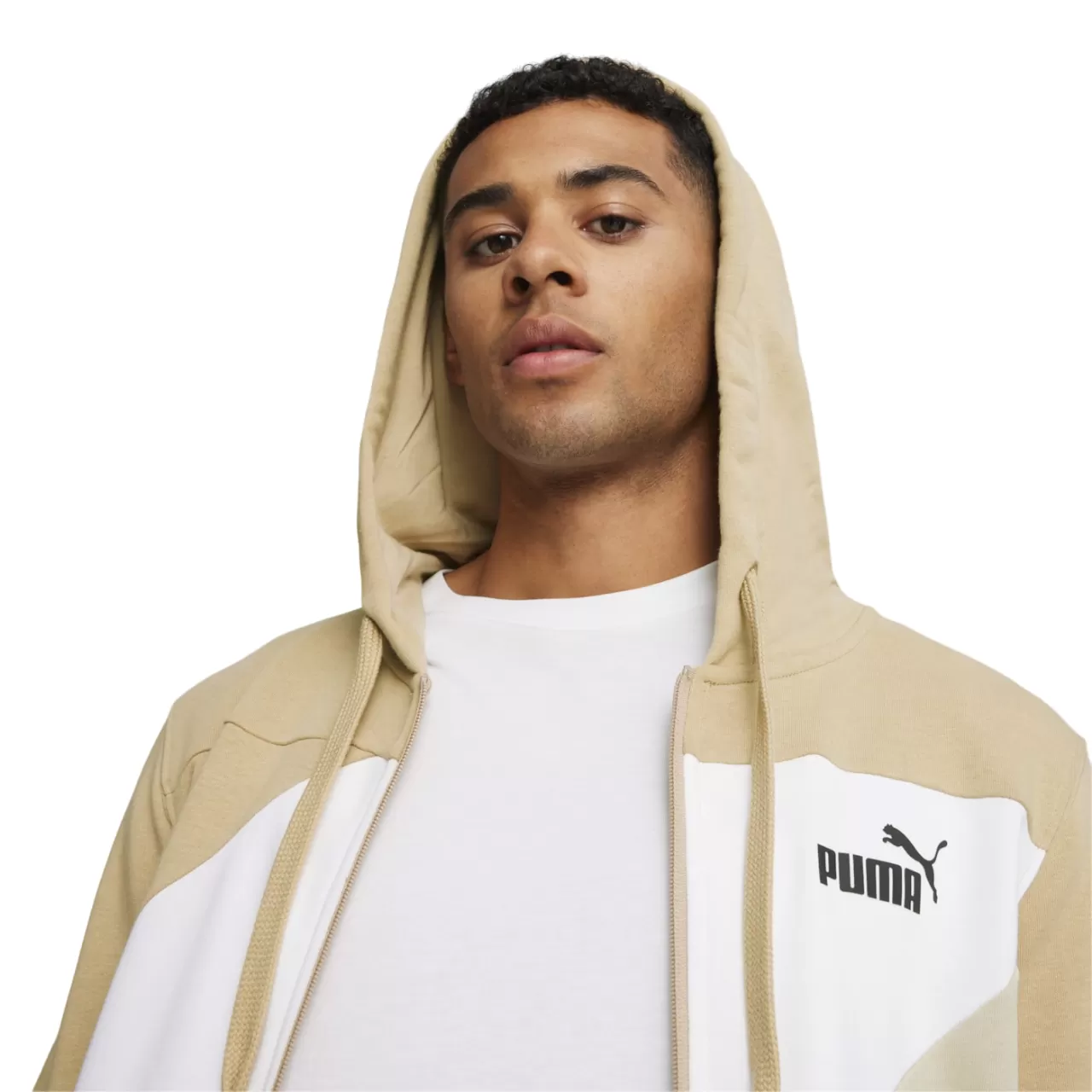 Puma men's tracksuit with hood 679730-83 black dove