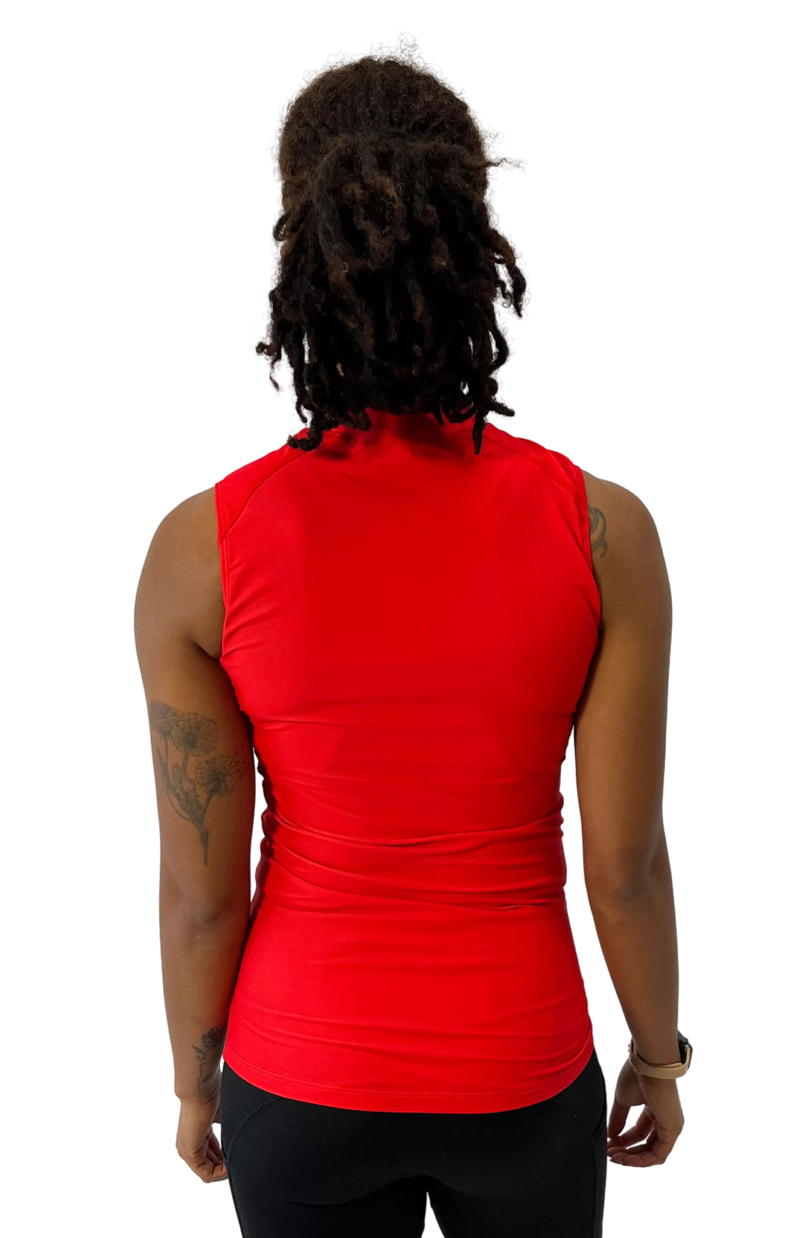 Red Sleeveless Base Layer