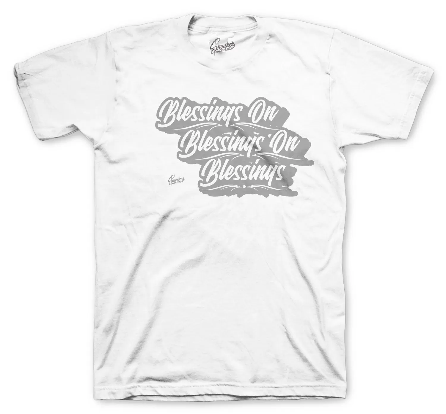 Retro 11 Cool Grey Shirt - Blessings - White