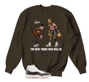 Retro 11 Neapolitan Sweater - The Best - Brown