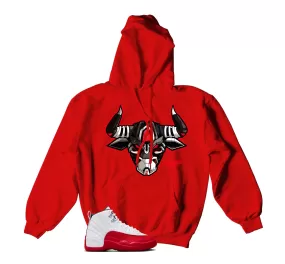 Retro 12 Cherry War Bully Hoody