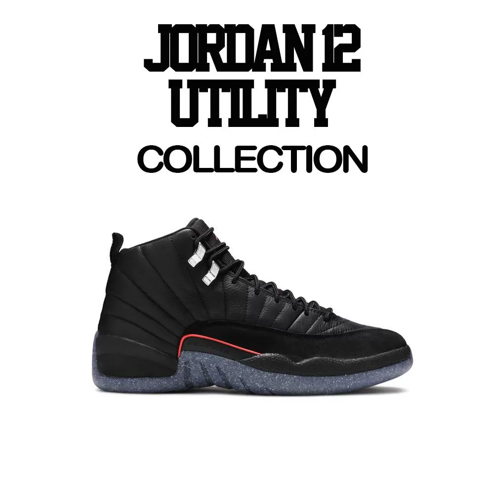 Retro 12 Utility Sweater - Queens - Black