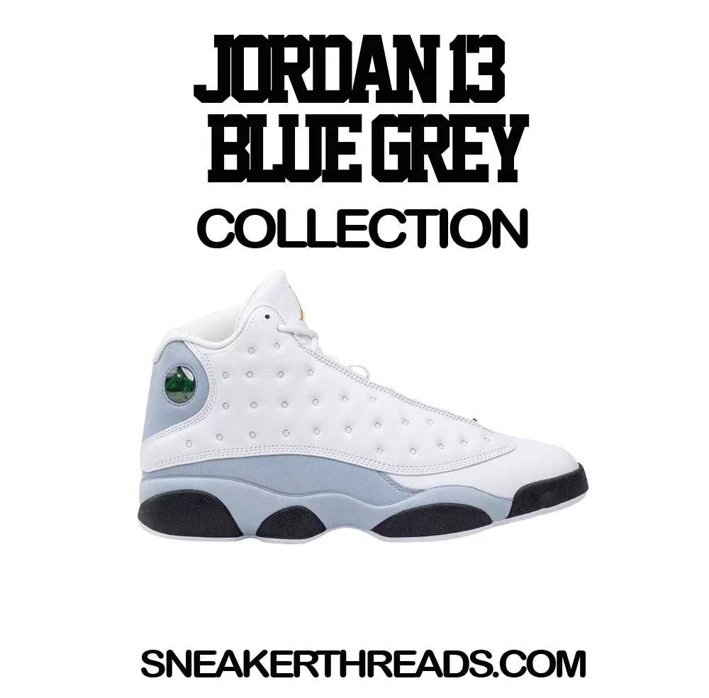 Retro 13 Blue Grey St. Micheal Satin Jacket