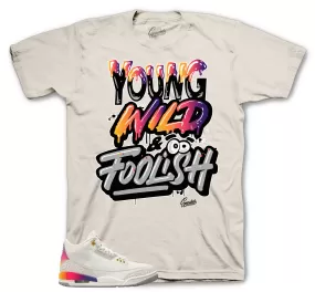 Retro 3 Sunset Young Wild Shirt