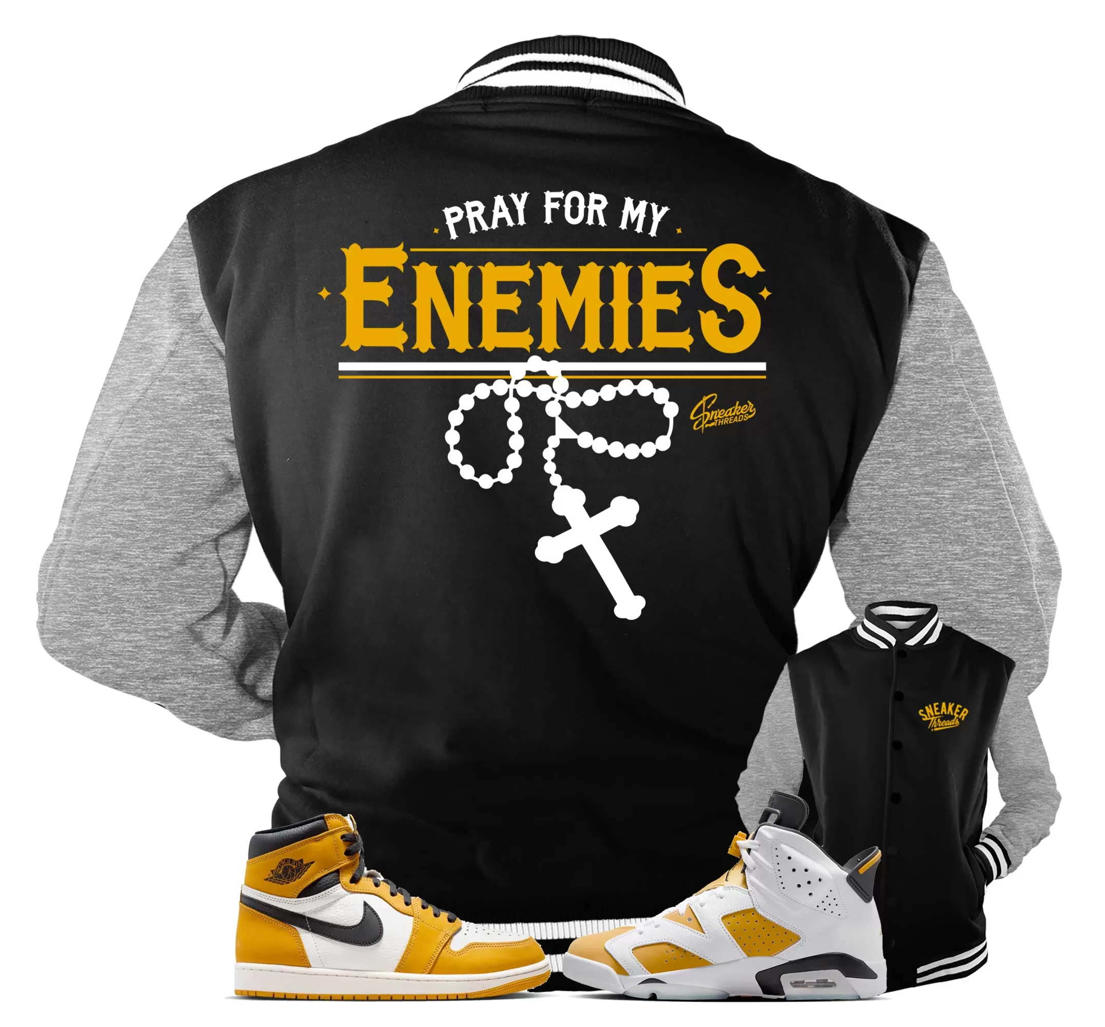 Retro 6 Yellow Ochre Enemies Jacket