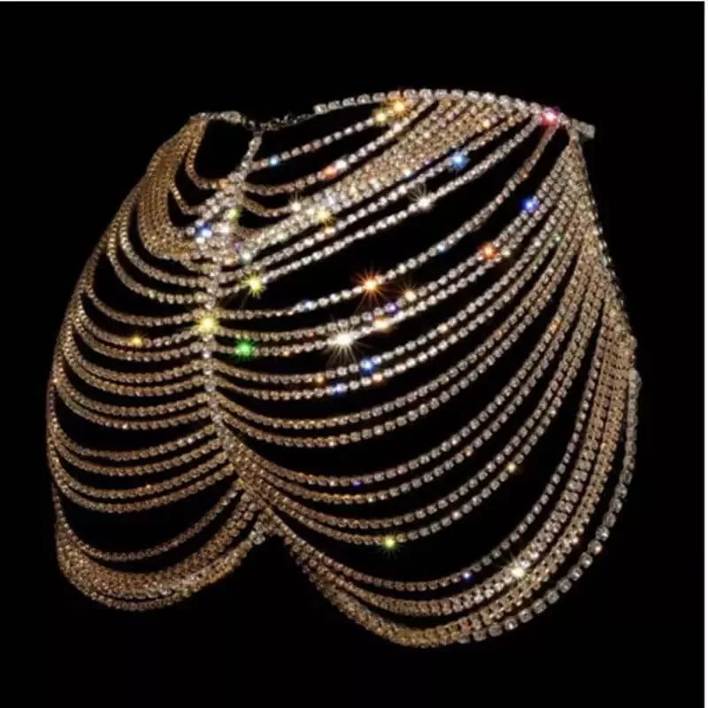 Rhinestone Body Chain