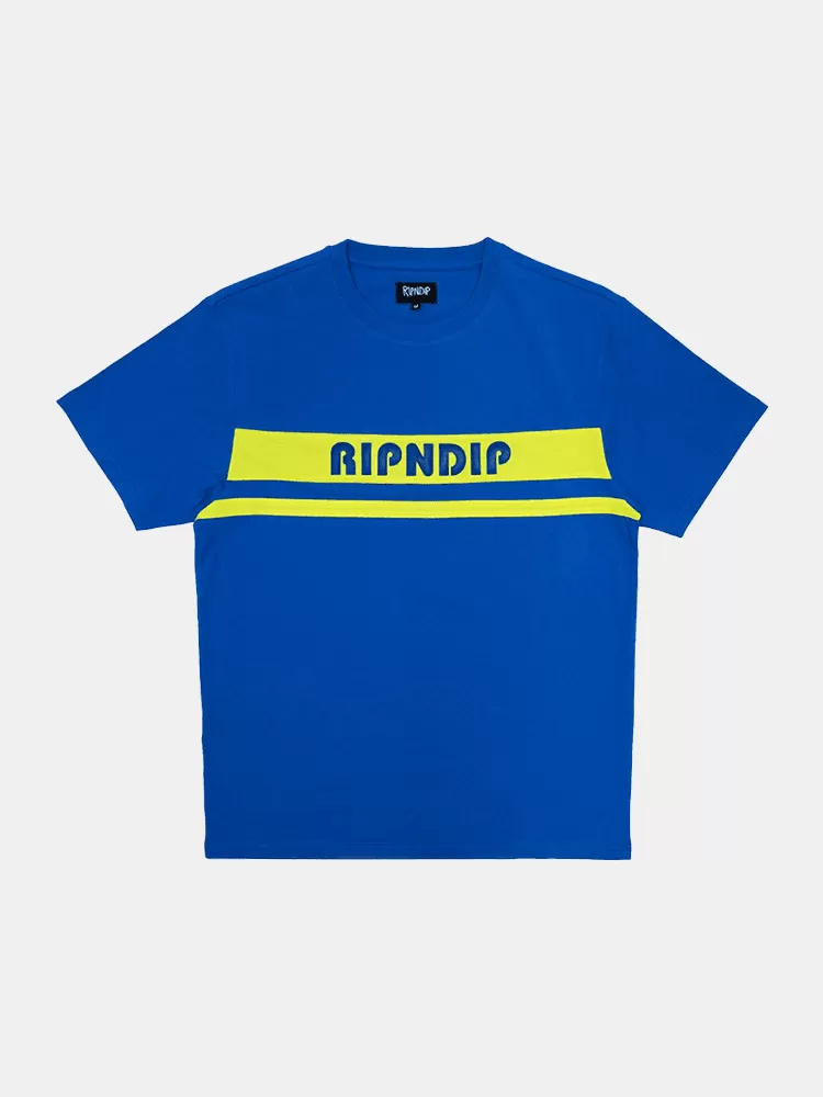 Rip N Dip Baja Rubber Logo Tee - Royal Blue