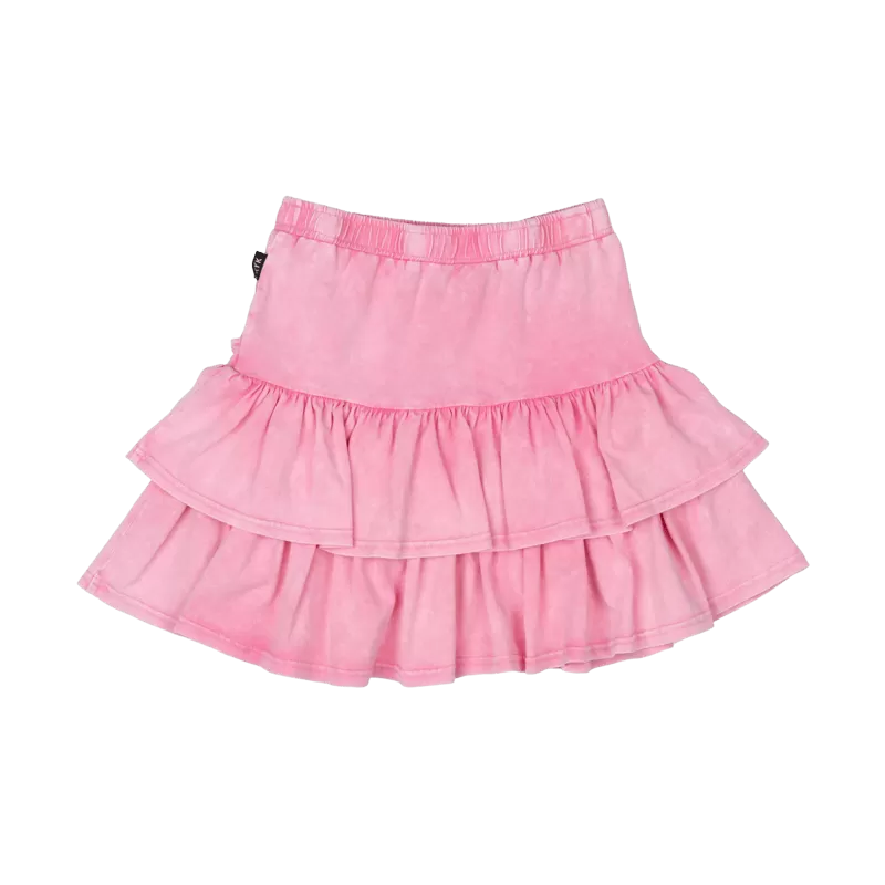 Rock Your Baby Pink Grunge Skirt