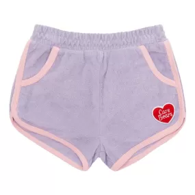 ROCK YOUR KID - HEART YOU LAVENDER SHORTS