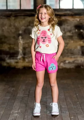 Rock Your Kid - POODLES JOGGER SHORTS