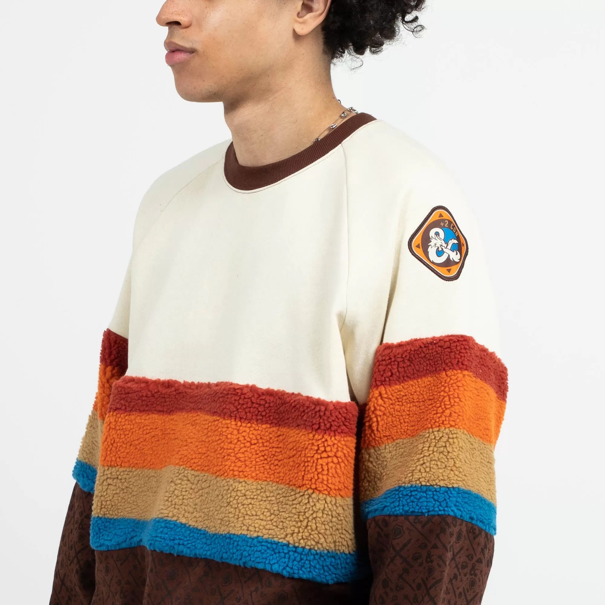 Roll The Dice Sherpa Crew Sweatshirt