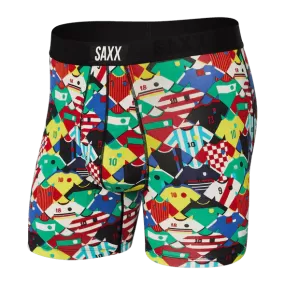 SAXX Men's Ultra Boxer Brief Underwear - Kit Collector Multi