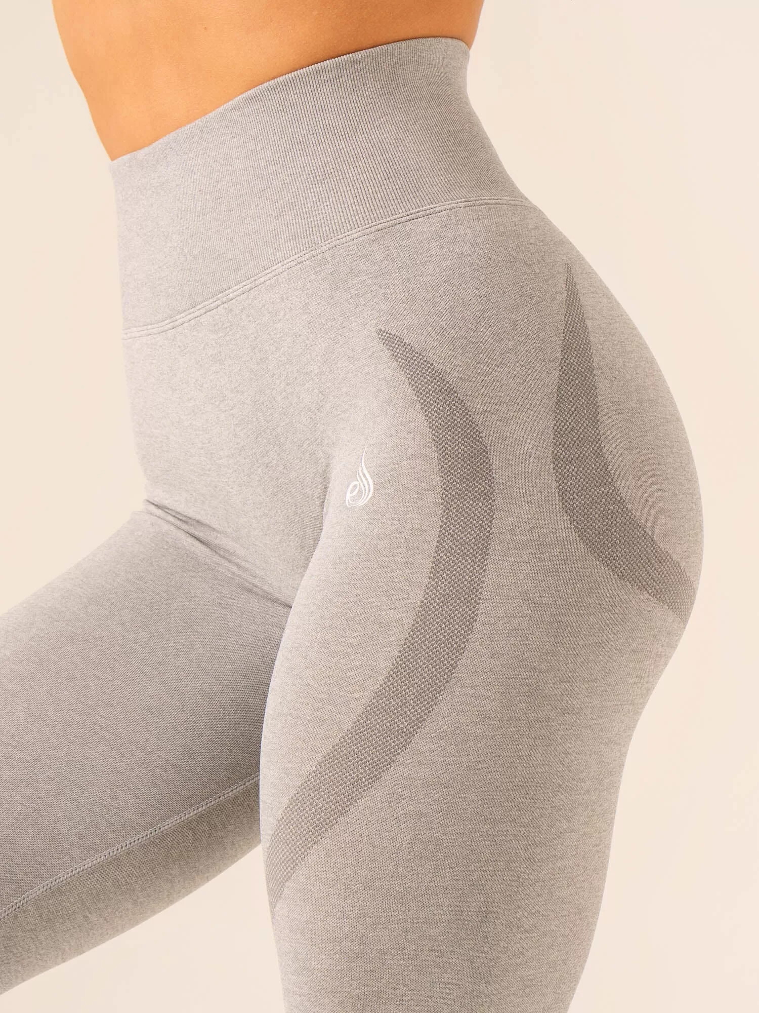 Sculpt Seamless Leggings - Light Grey Marl