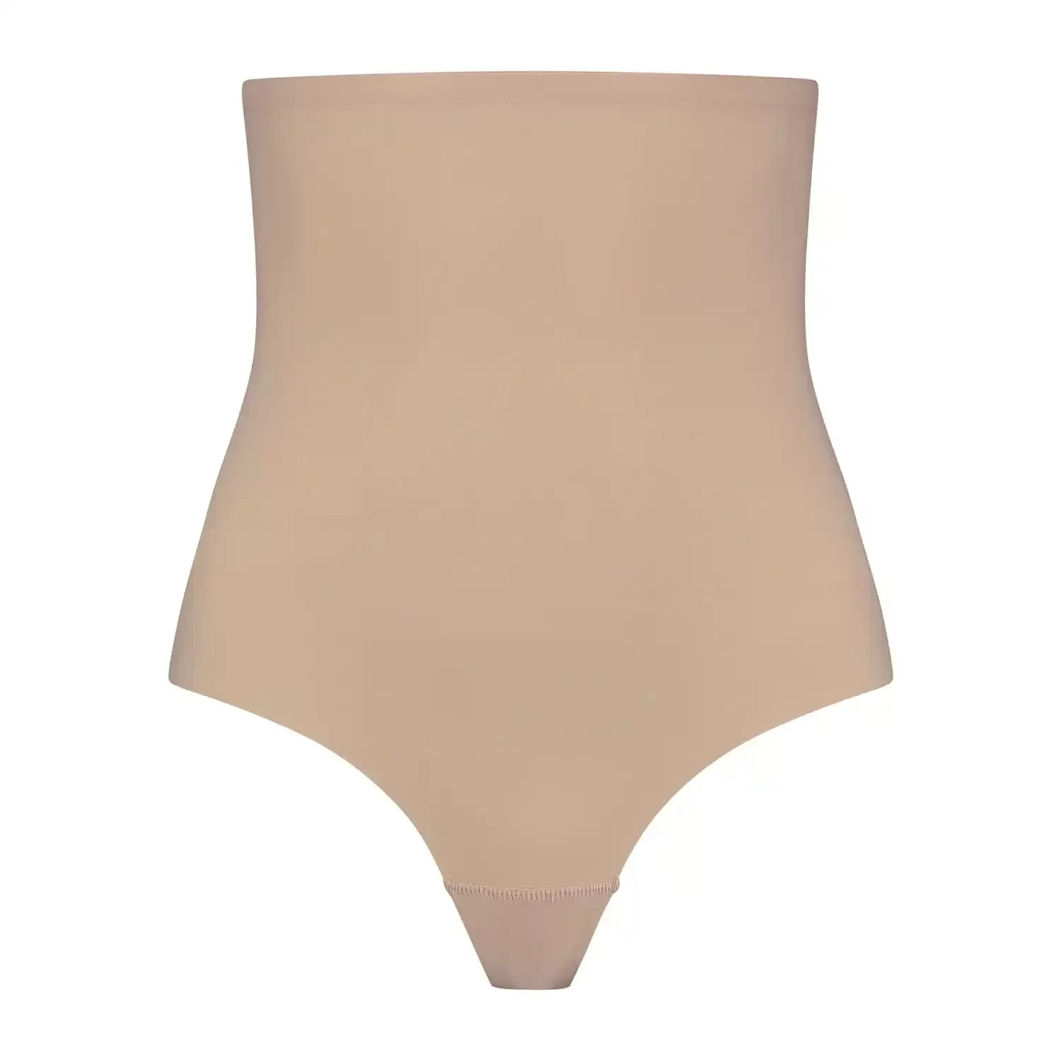 Sculpting High Waist Thong - Beige