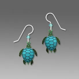 Sea Turtle Earrings by Sienna Sky