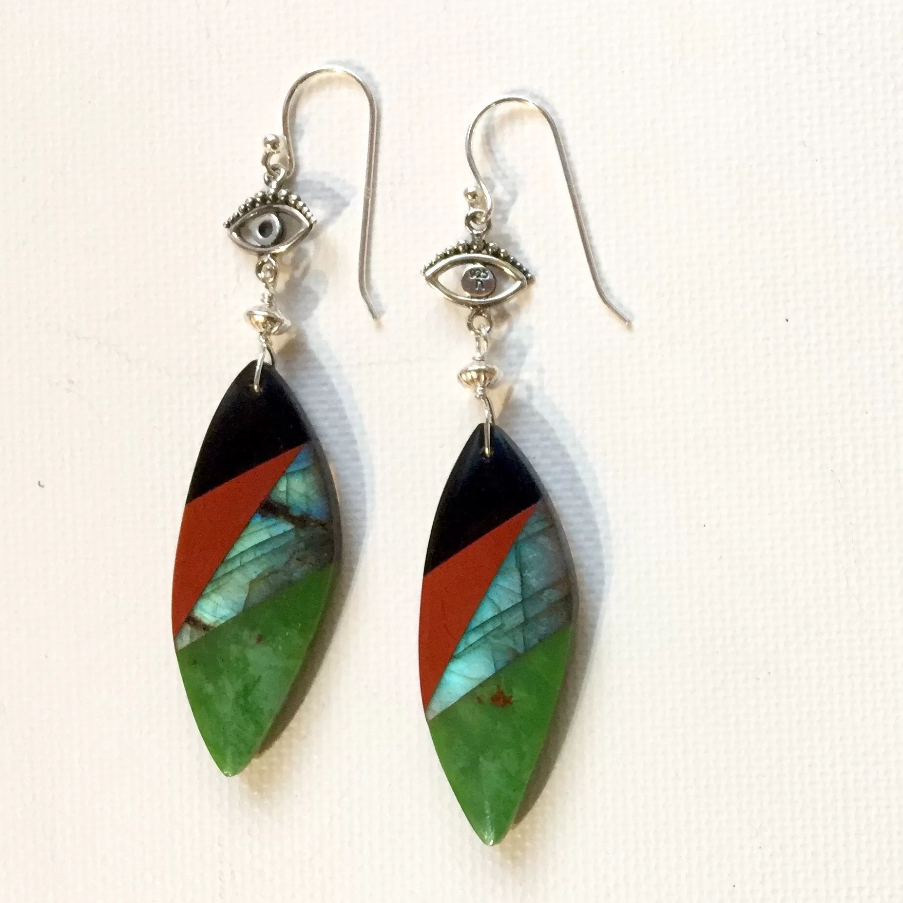 Seeing Beneath Eye Earrings