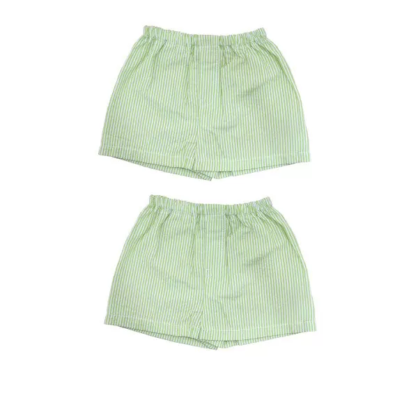 Seersucker Shorts - Green