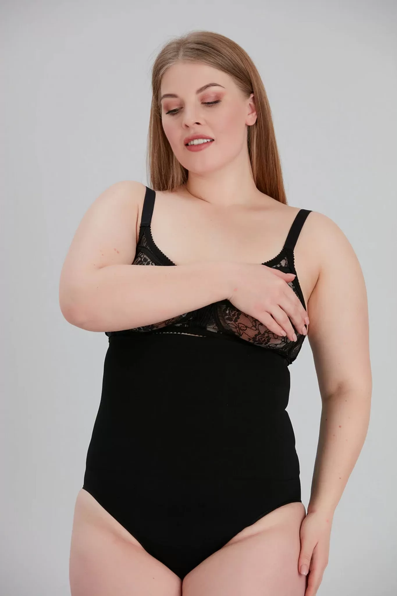 Shapewear London High Waist Shapewear Brief In Black