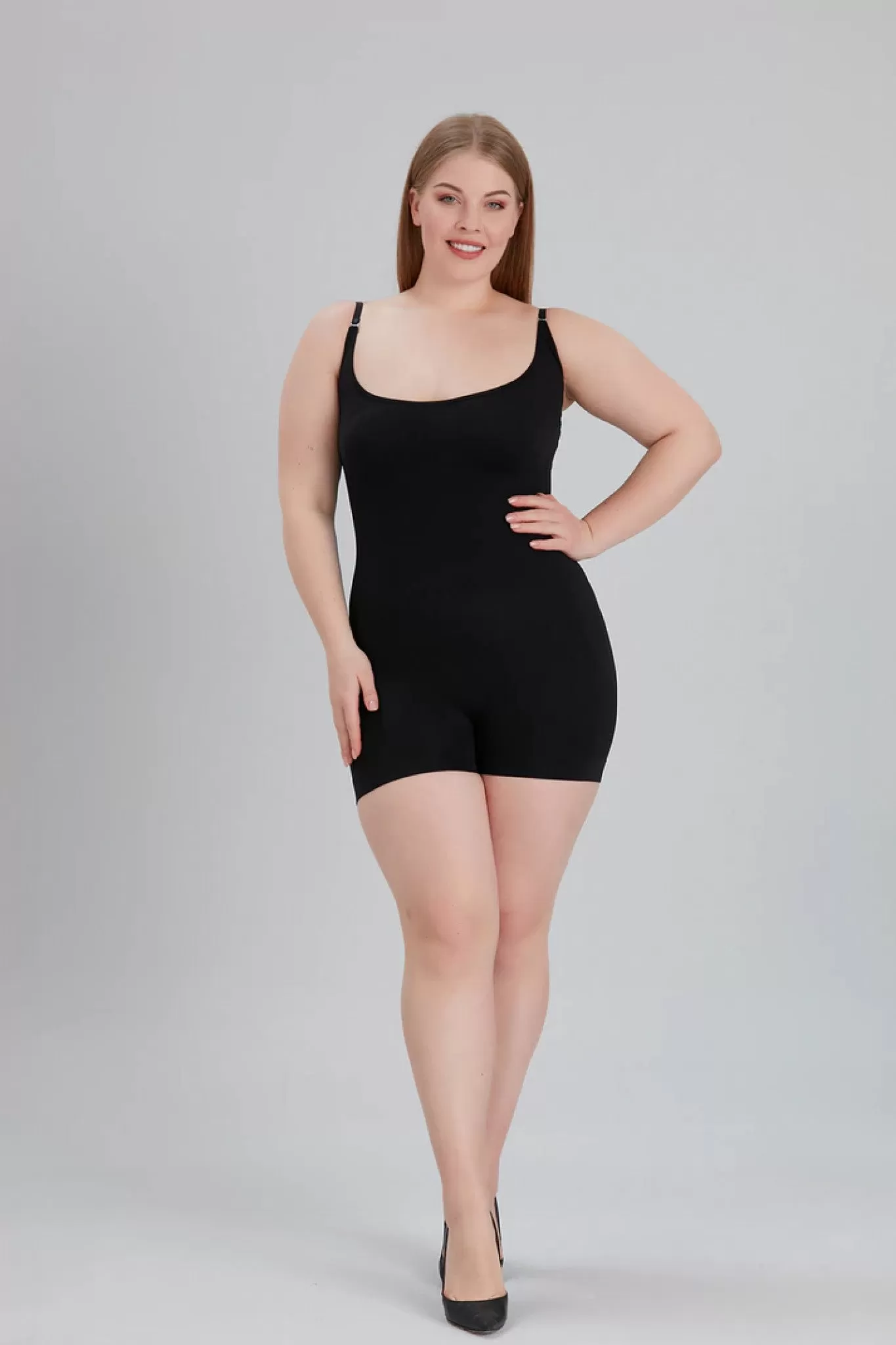 Shapewear London Seamless Shaping Bodysuit In Black