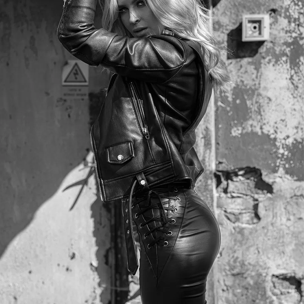 Signature  leather Jackets - Willow