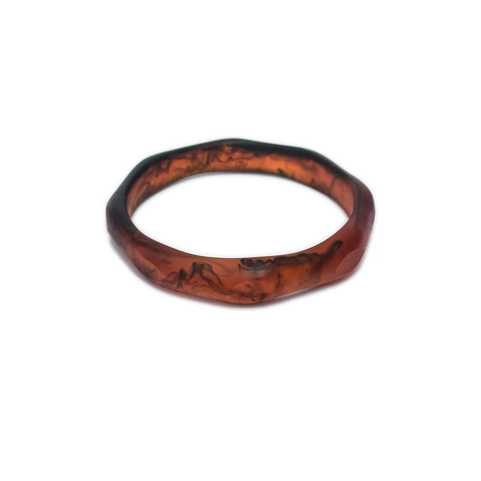 Silk Road Single Resin Bangle