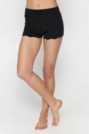 Spiritual Gangster Hudson Pointelle Sweater Shorts