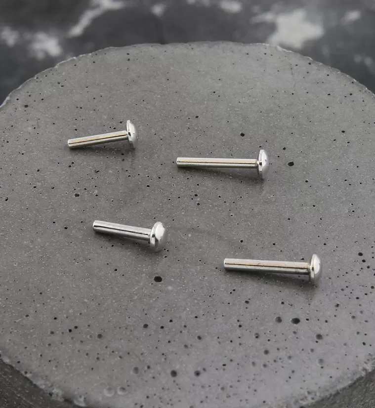 Stainless Steel Threadless Labret Post