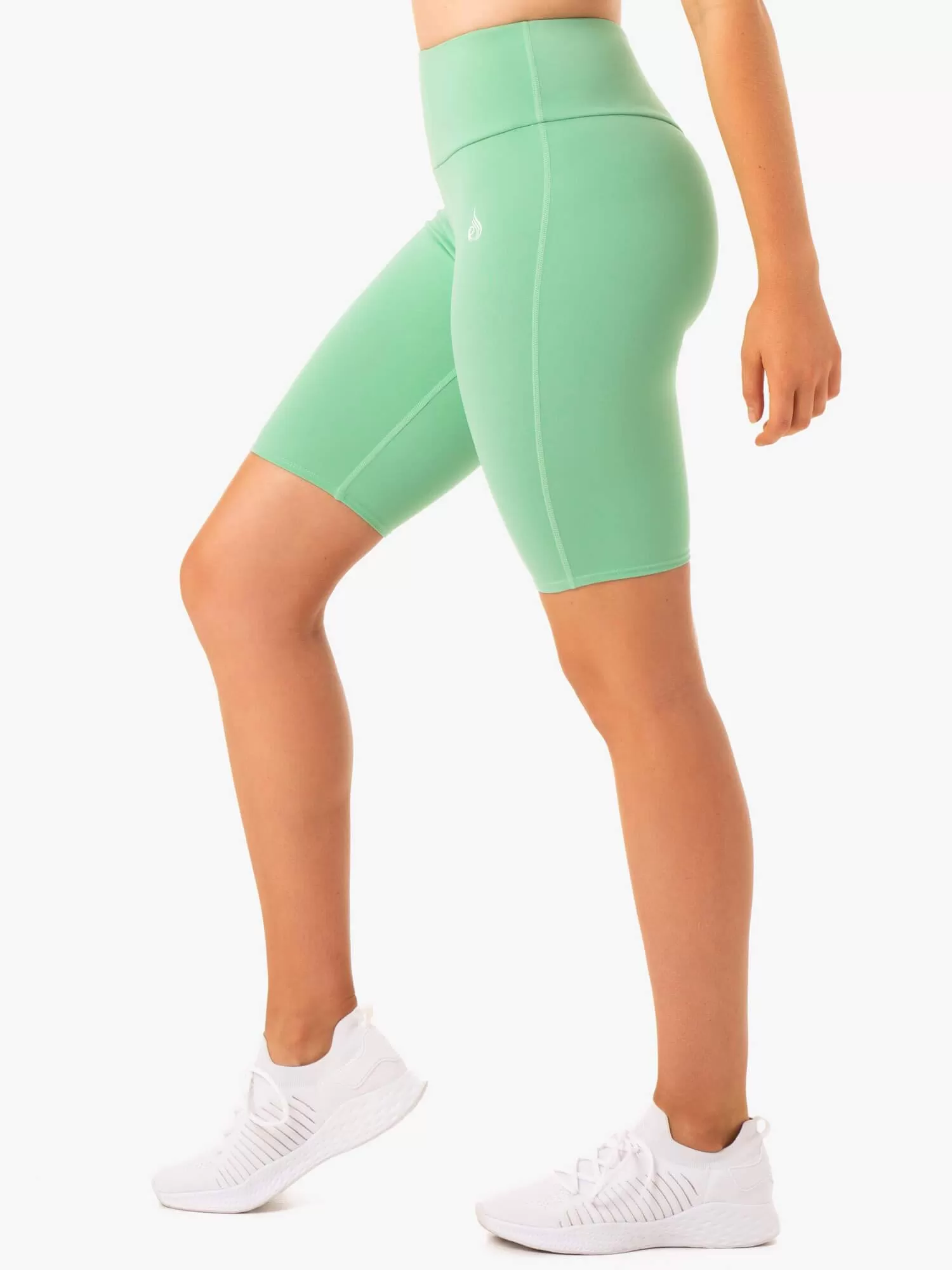 Staples Scrunch Bum Bike Shorts - Neomint