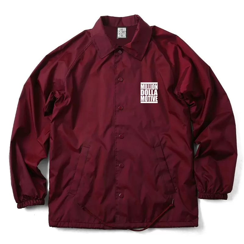 Street Dreamers - Maroon Coaches Jacket